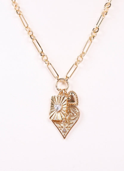 Rambeau Charms Necklace GOLD: Default - Bria Blair Creative