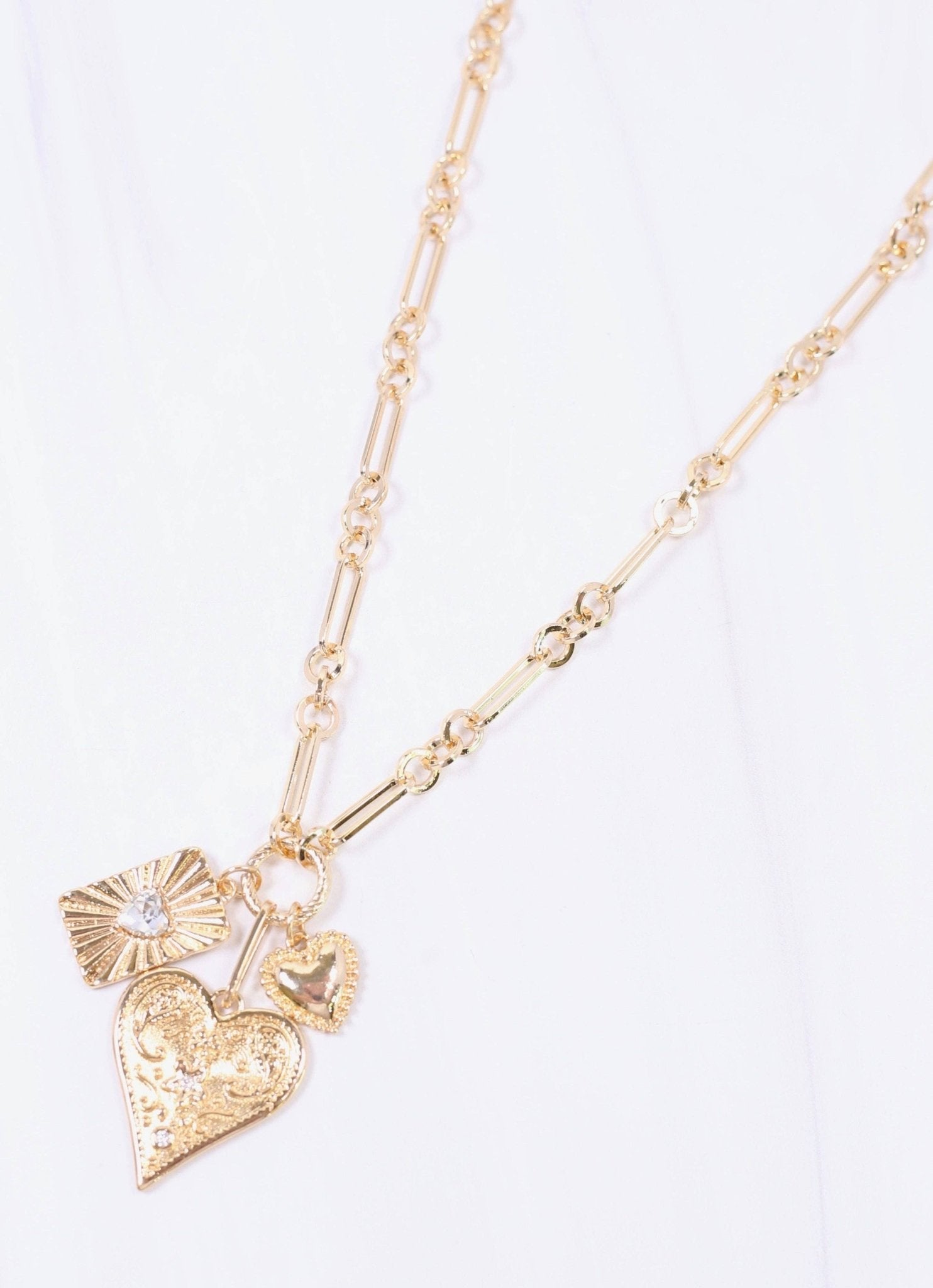 Rambeau Charms Necklace GOLD: Default - Bria Blair Creative