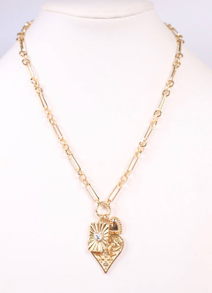Rambeau Charms Necklace GOLD: Default - Bria Blair Creative
