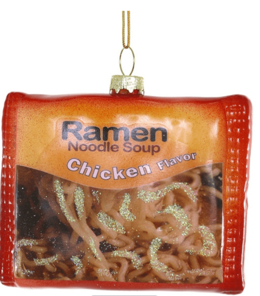 Ramen Noodle Soup Ornament - Bria Blair Creative