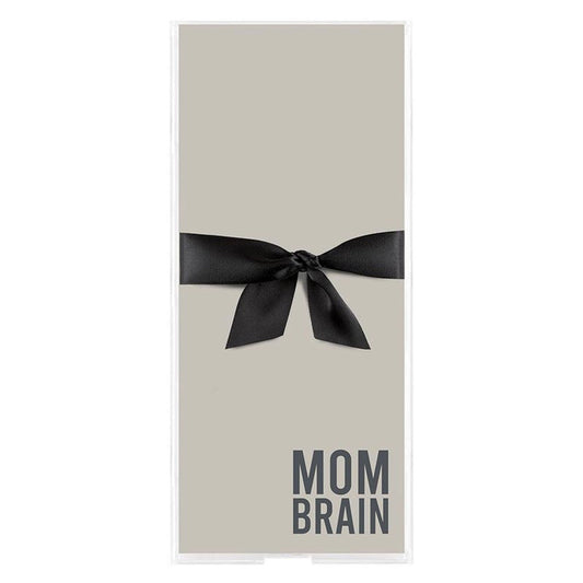 Rectangle Notepaper with Acrylic Tray - Mom Brain - Bria Blair Creative