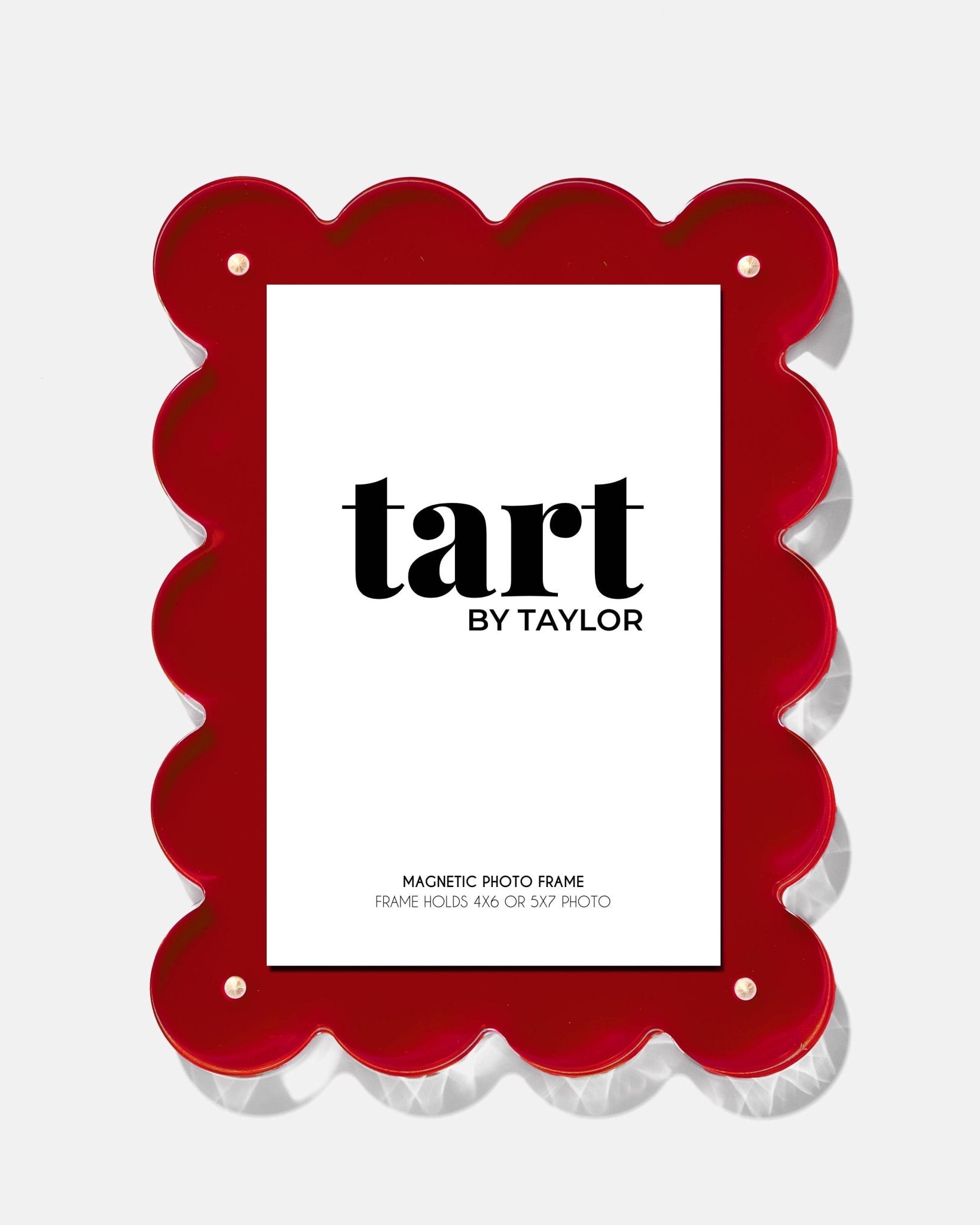 Red Acrylic Picture Frame - Bria Blair Creative