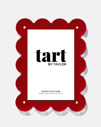 Red Acrylic Picture Frame - Bria Blair Creative