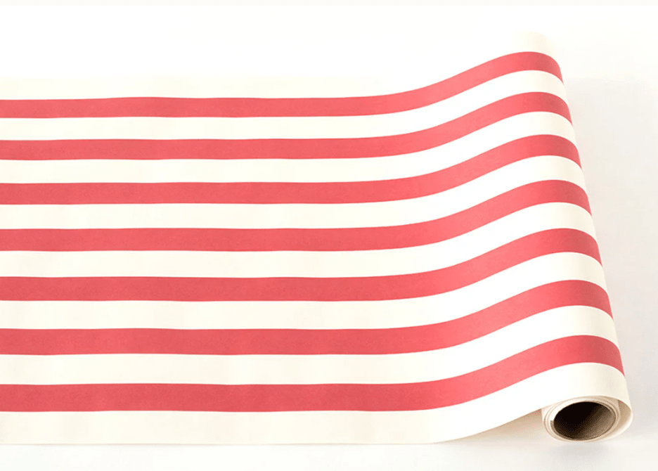 RED CLASSIC STRIPE RUNNER - Bria Blair Creative