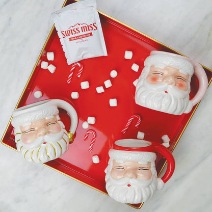 Red Santa Mug - Bria Blair Creative