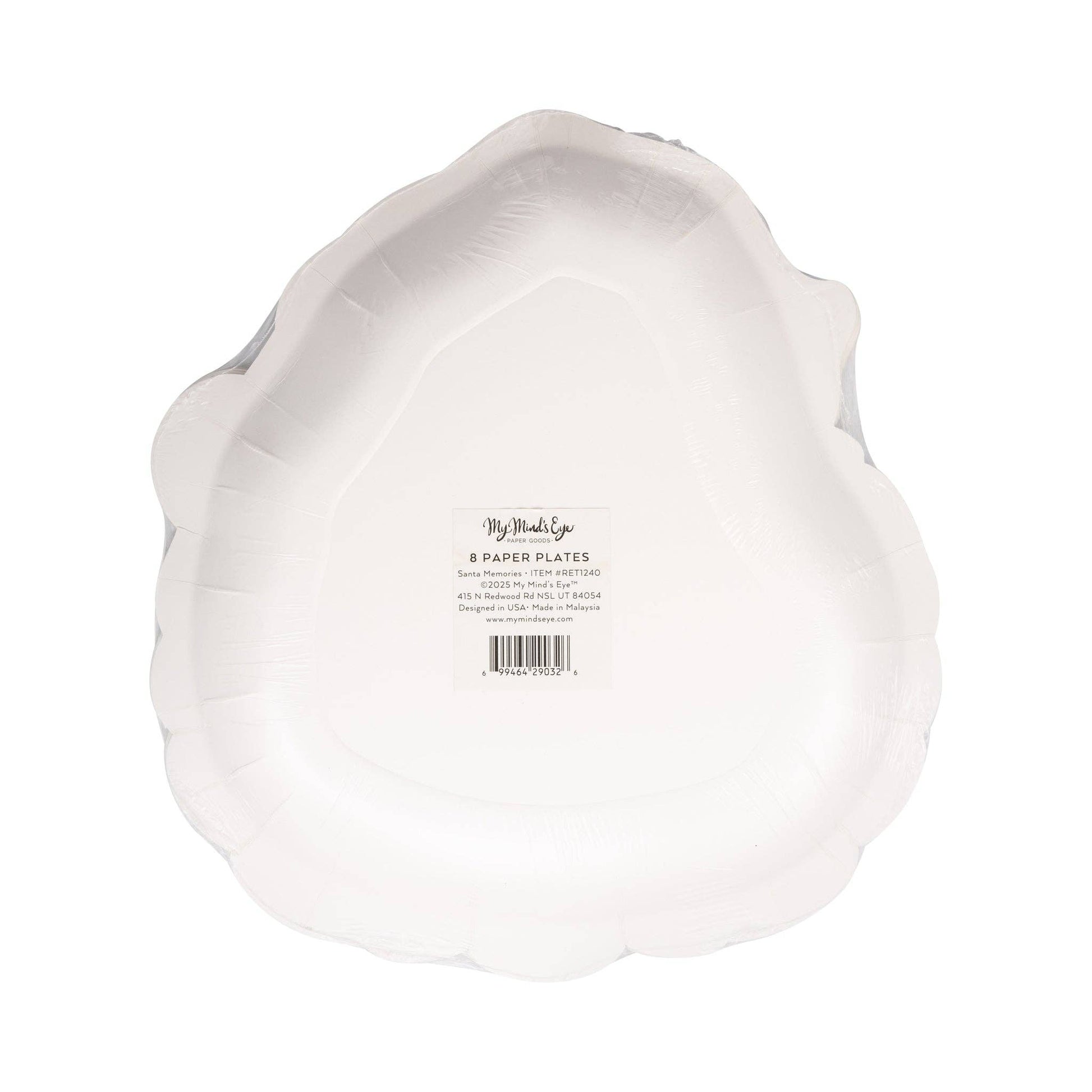 RET1240 - Retro Santa Plate - Bria Blair Creative