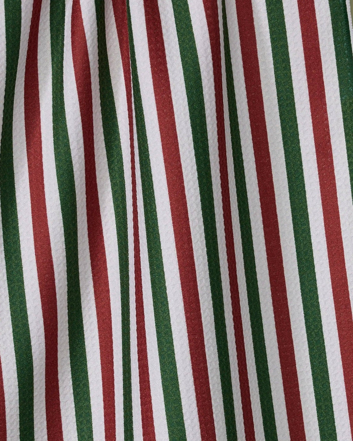 Ribbon Green Red Tea Towel - Bria Blair Creative