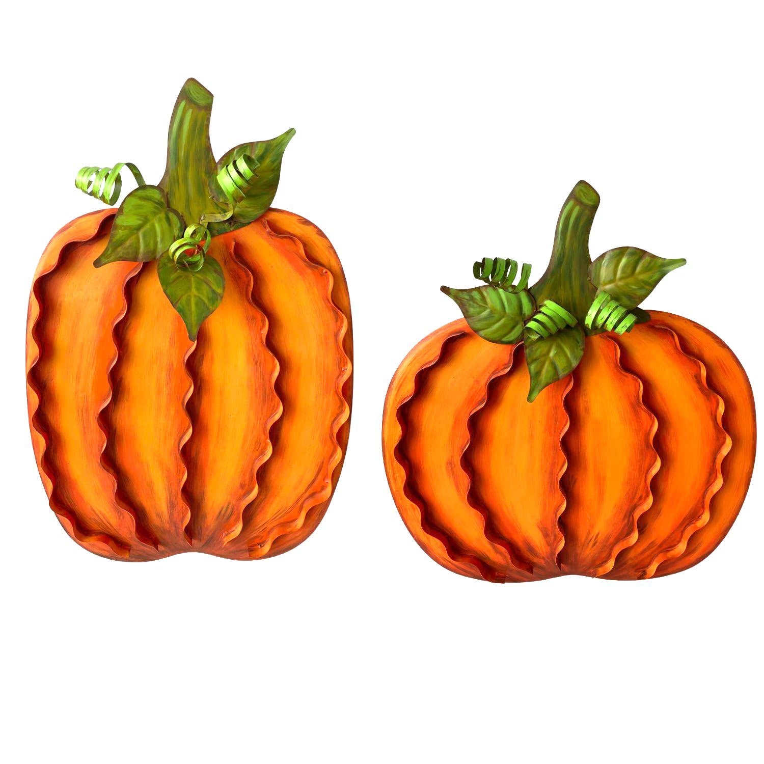 Ribbon Pumpkins, Large (Tall or Short) - Bria Blair Creative