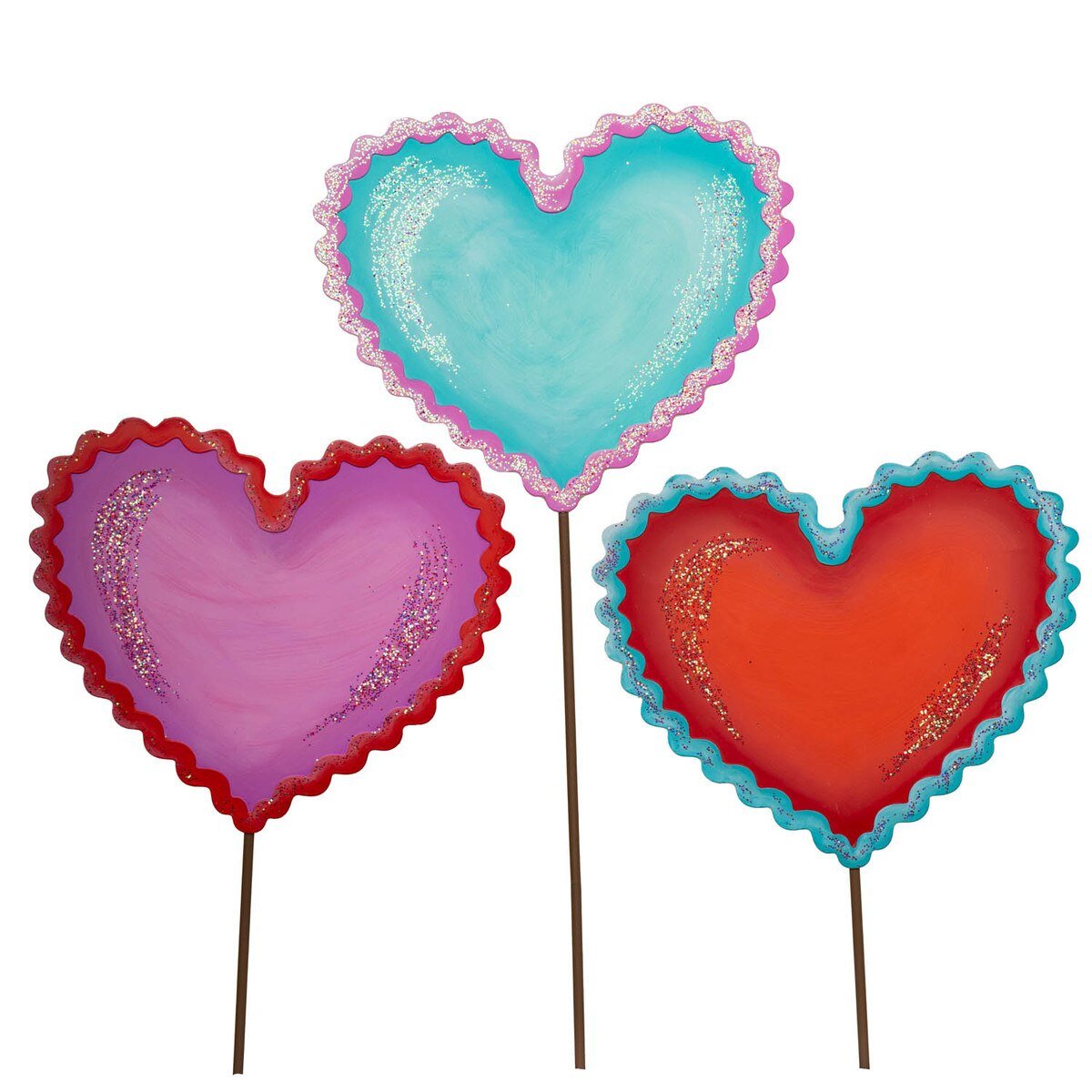 Ric Rac Hearts - Assorted - Bria Blair Creative