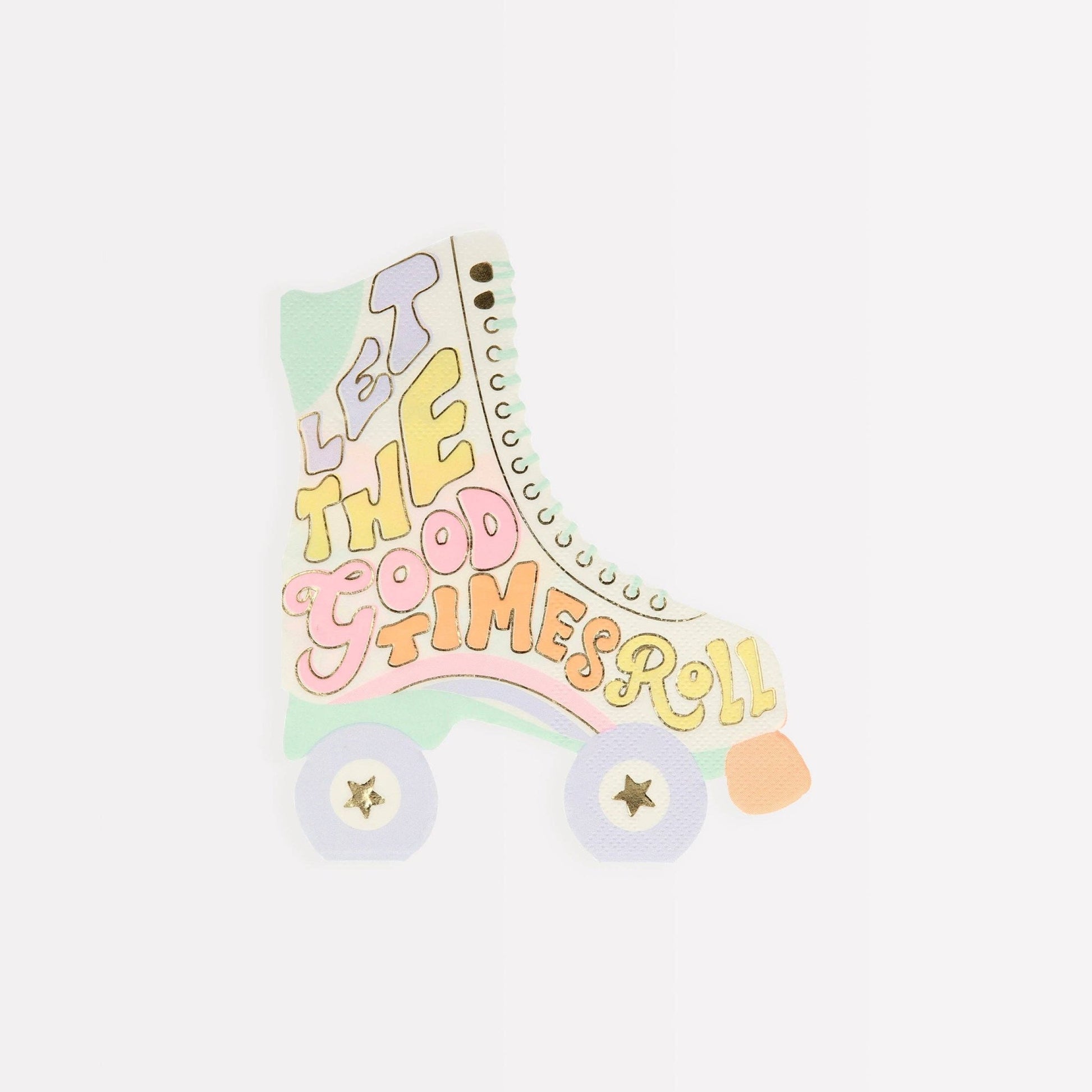 Roller Skate Napkins - Bria Blair Creative