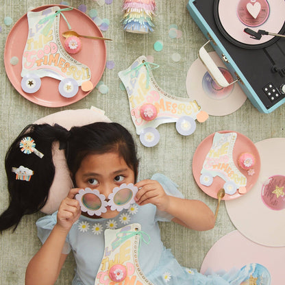 Roller Skate Napkins - Bria Blair Creative