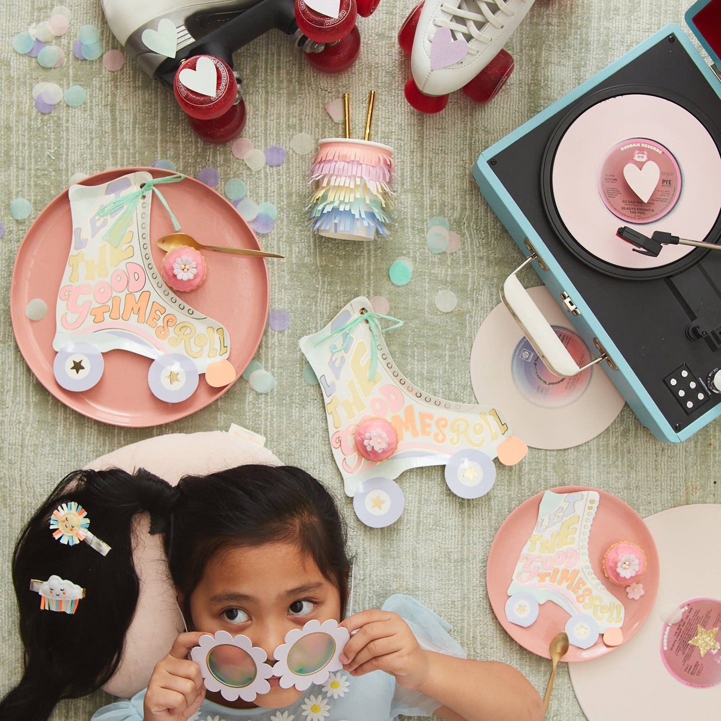 Roller Skate Plates - Bria Blair Creative