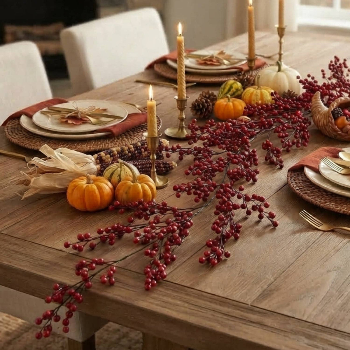 Rolling Hills Berry Garland 54" - Bria Blair Creative