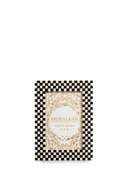 ROMA 4" x 6" MOSAIC PICTURE FRAME,BLACK - Bria Blair Creative