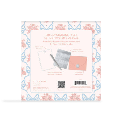 Romantic Rococo Luxury Stationery Set - Bria Blair Creative