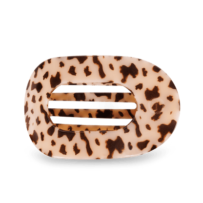 Round Flat Hair Clip | Large | Blonde Tortoise - Bria Blair Creative