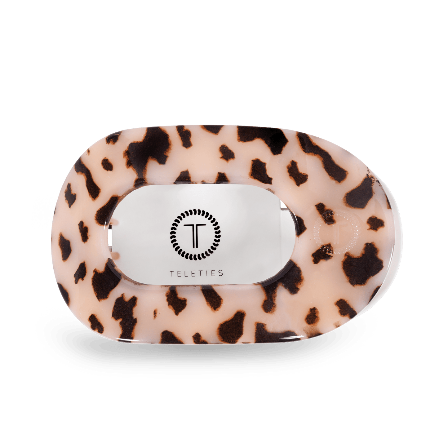 Round Flat Hair Clip | Large | Blonde Tortoise - Bria Blair Creative