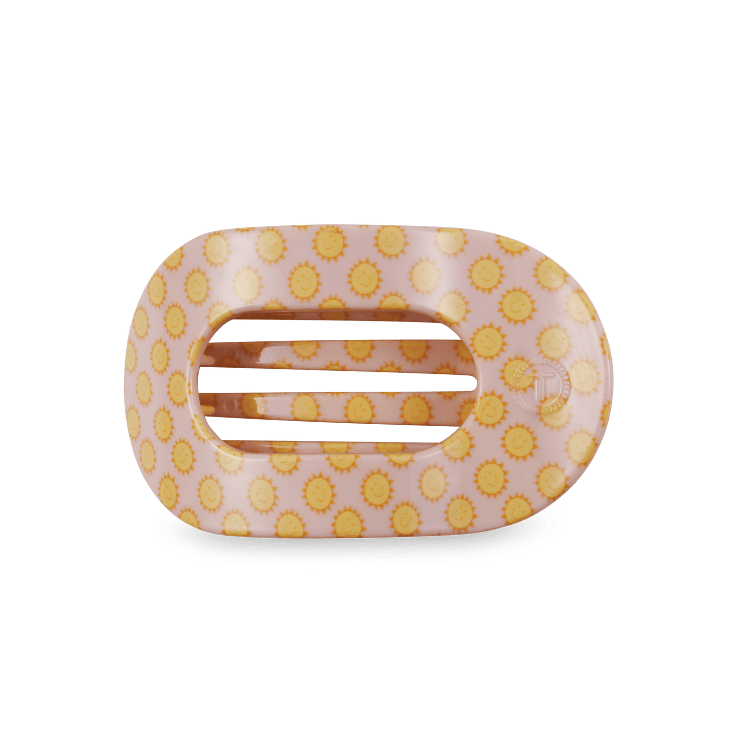 Round Flat Hair Clip | Medium | Sunny Days Ahead - Bria Blair Creative