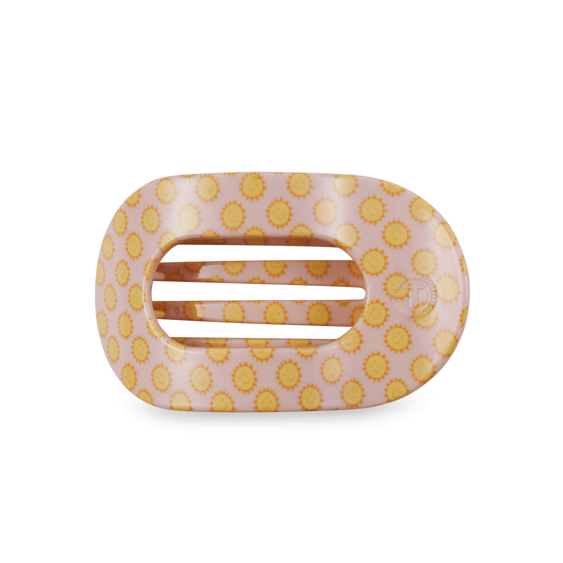 Round Flat Hair Clip | Medium | Sunny Days Ahead - Bria Blair Creative