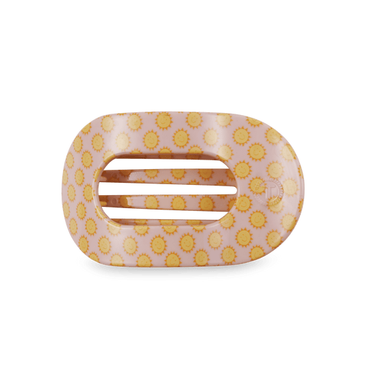 Round Flat Hair Clip | Medium | Sunny Days Ahead - Bria Blair Creative