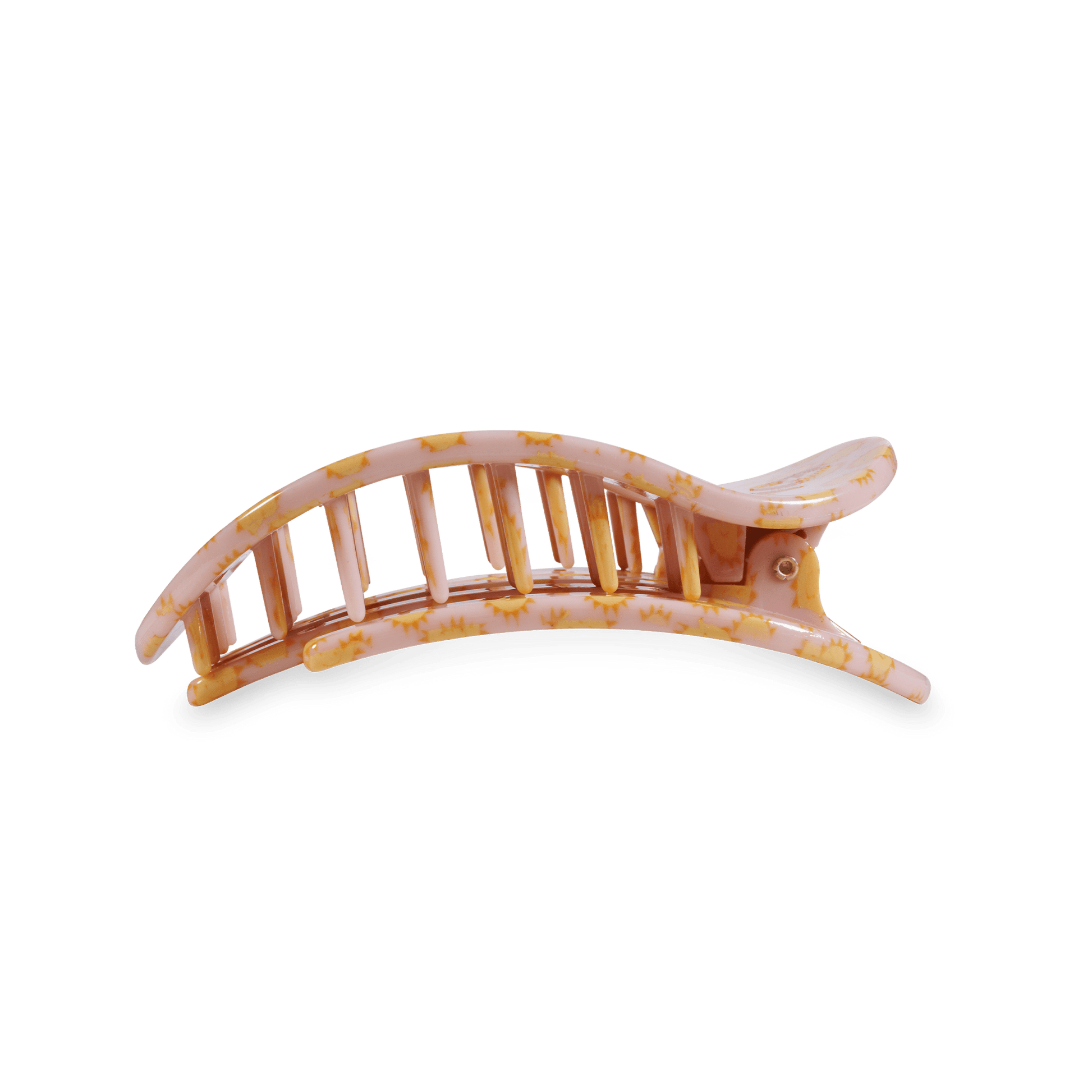 Round Flat Hair Clip | Medium | Sunny Days Ahead - Bria Blair Creative
