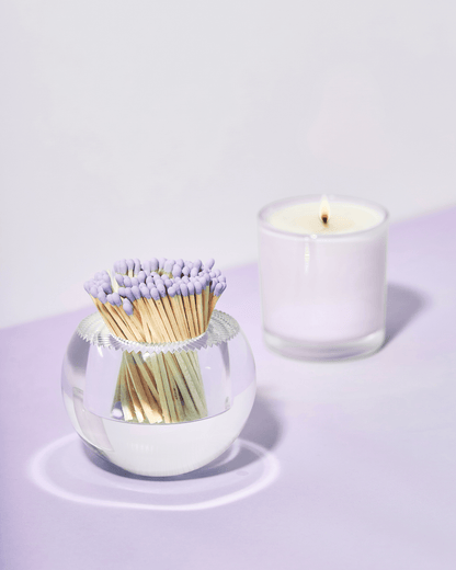 Round Match Striker | Lavender Matches - Bria Blair Creative