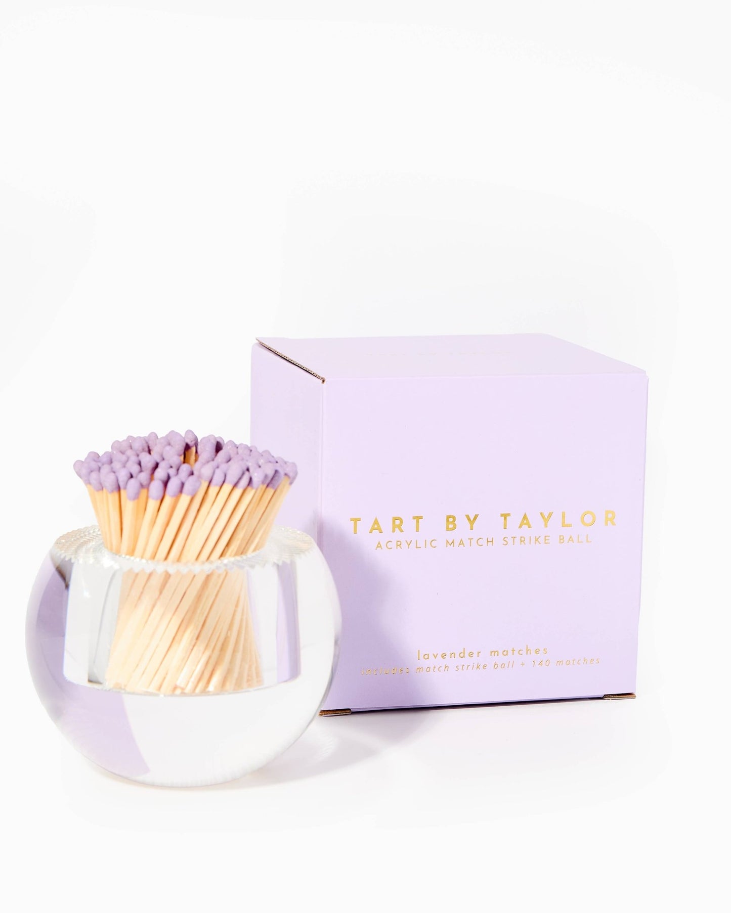 Round Match Striker | Lavender Matches - Bria Blair Creative