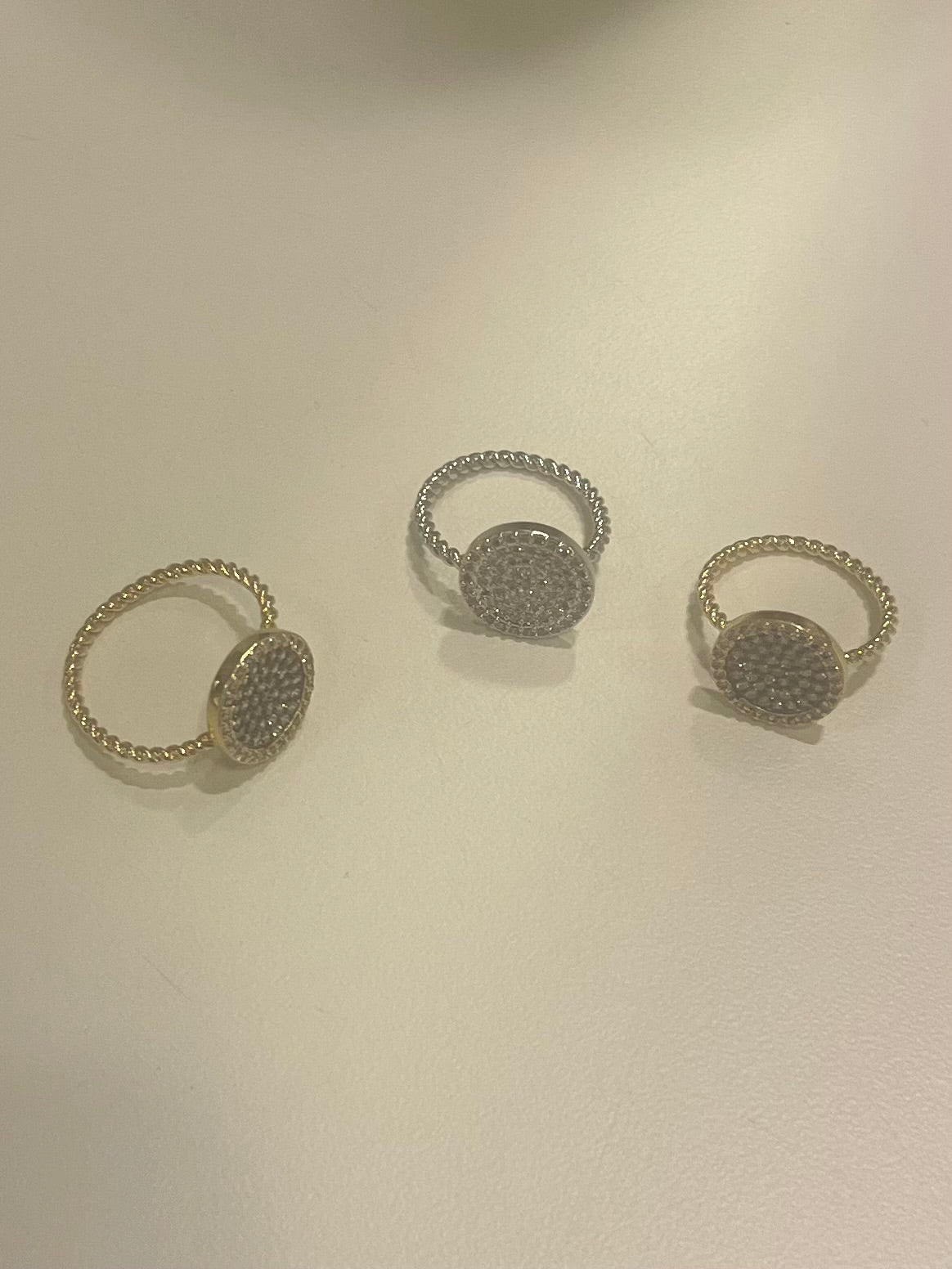 Round Statement Ring - Fashion Jewelry (Gold & Silver) - Bria Blair Creative