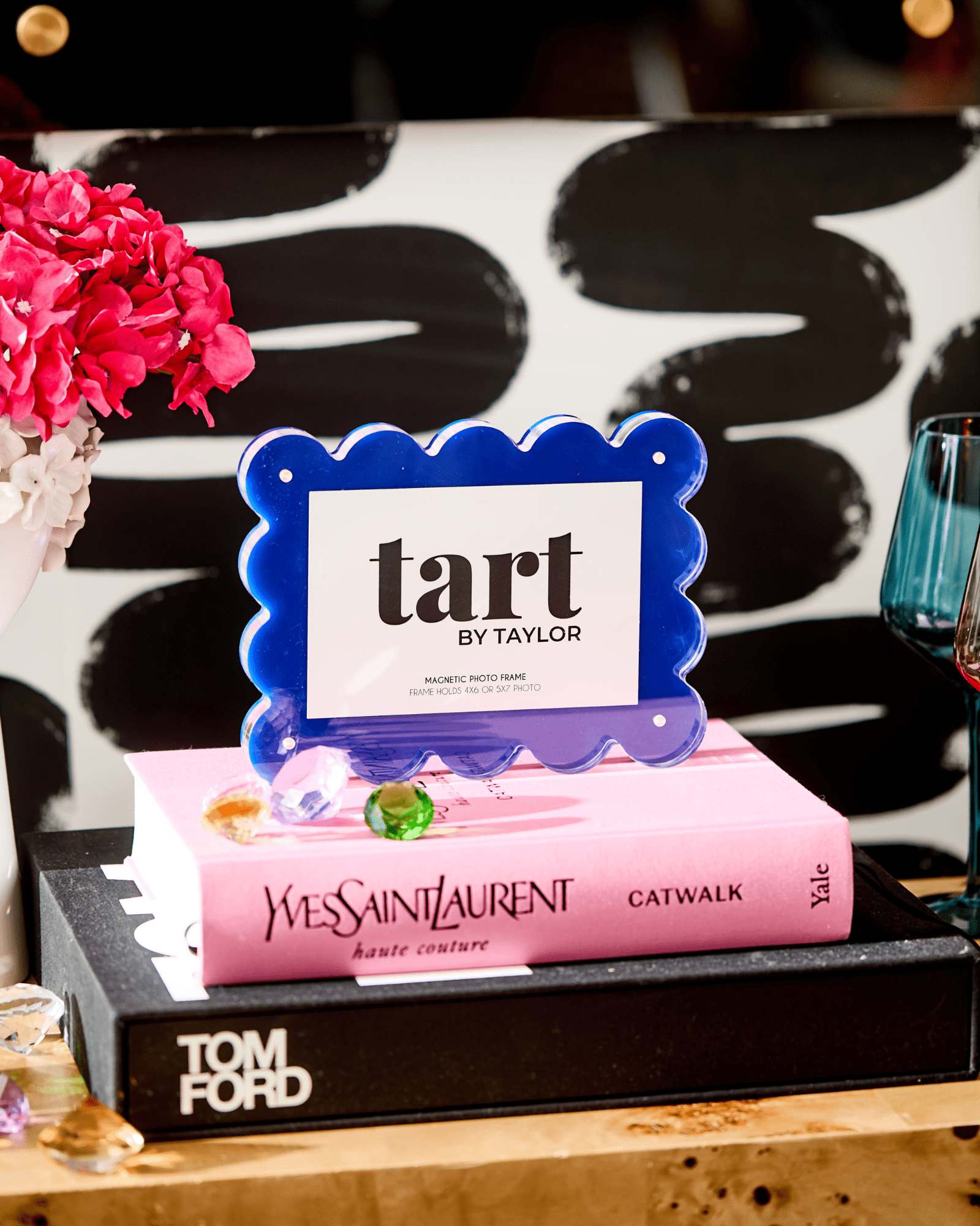 Royal Blue Acrylic Picture Frame - Bria Blair Creative