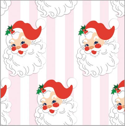 Santa Cabana Stripe Gift Wrap Sheets - Bria Blair Creative