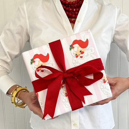 Santa Cabana Stripe Gift Wrap Sheets - Bria Blair Creative