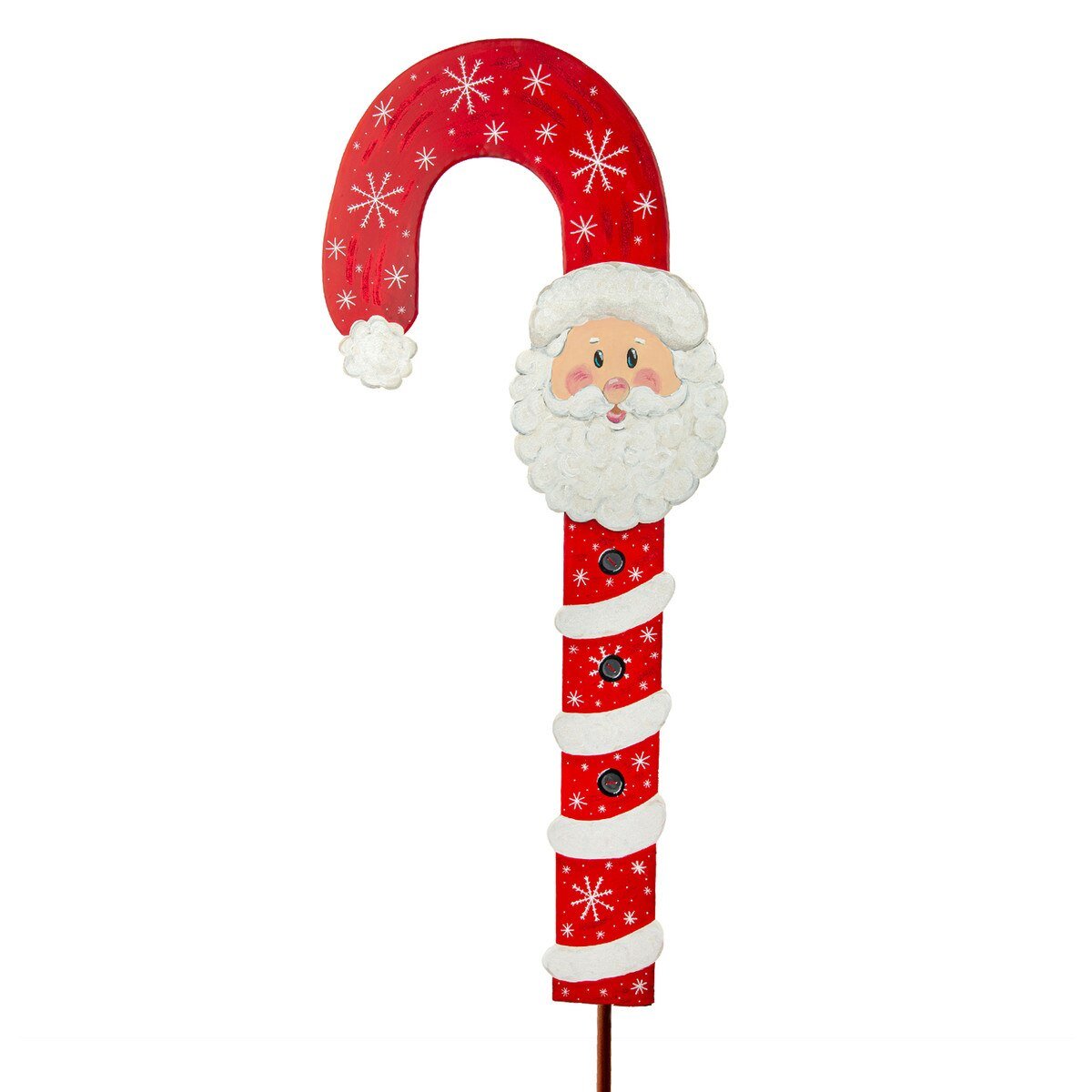 Santa Candy Cane - Left - Bria Blair Creative
