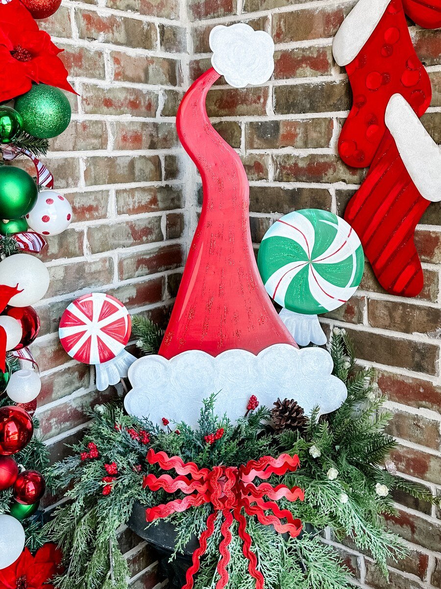 Santa Hat Sign - Bria Blair Creative