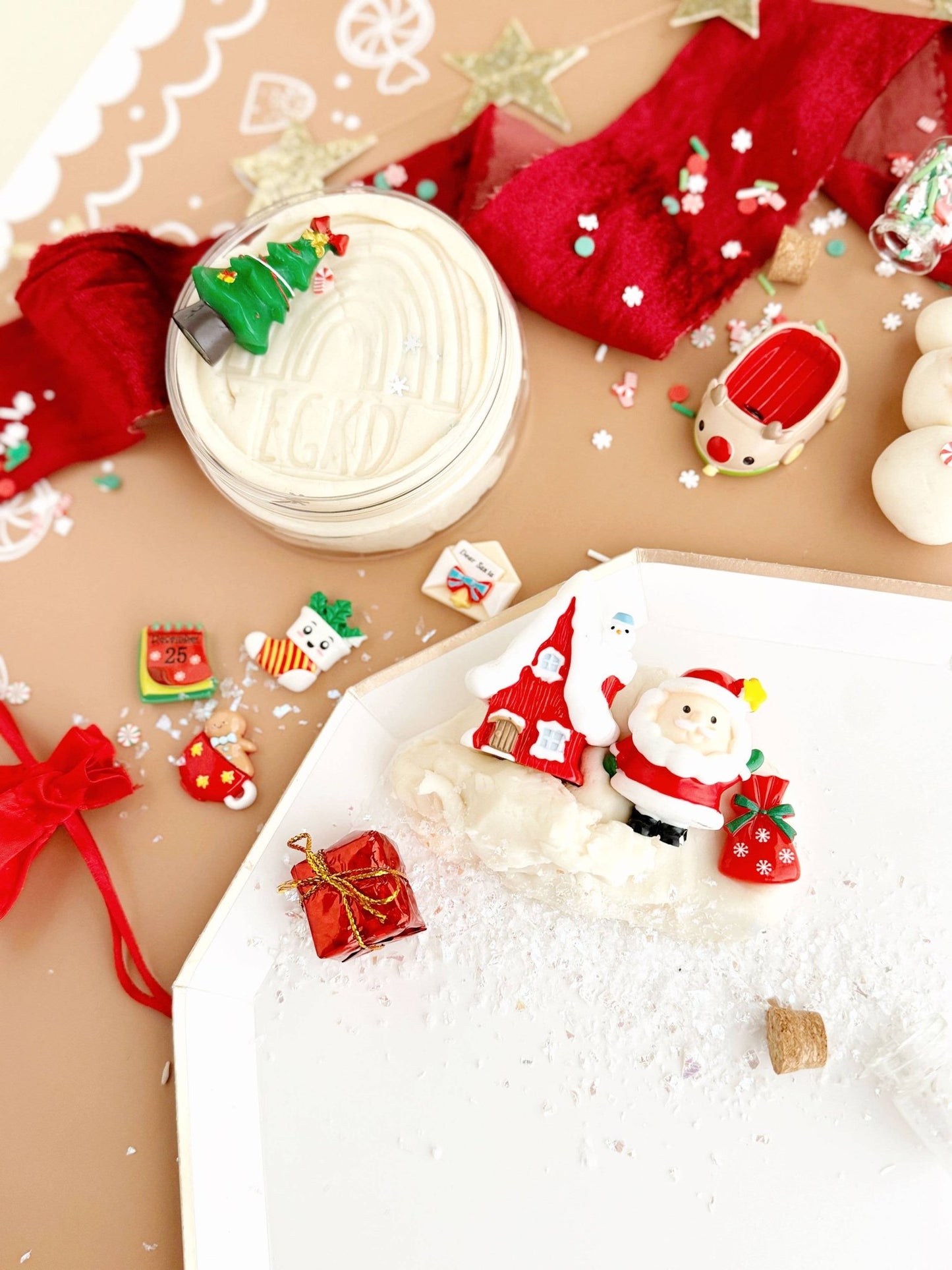 Santa's Cottage (Milk & Cookies) KidDough Play Kit - Bria Blair Creative