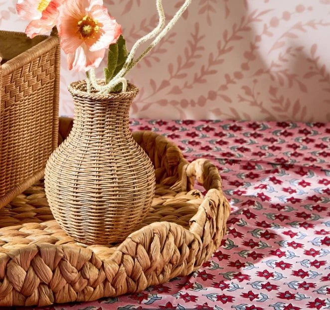 Scalloped Edge Round Tray - Small - Bria Blair Creative
