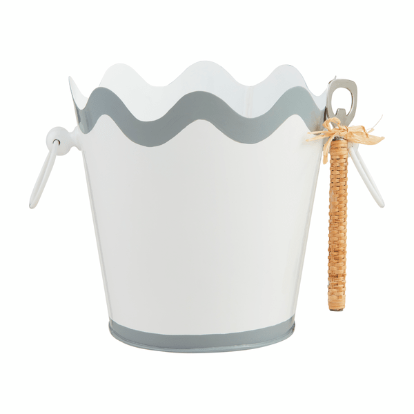 Scalloped Ice Bucket Set - Bria Blair Creative