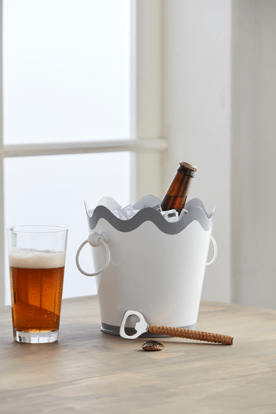 Scalloped Ice Bucket Set - Bria Blair Creative