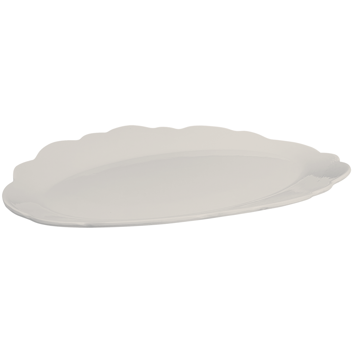 Scalloped Serving Oval and Soup/Cereal Bowl Set of 2 - Bria Blair Creative