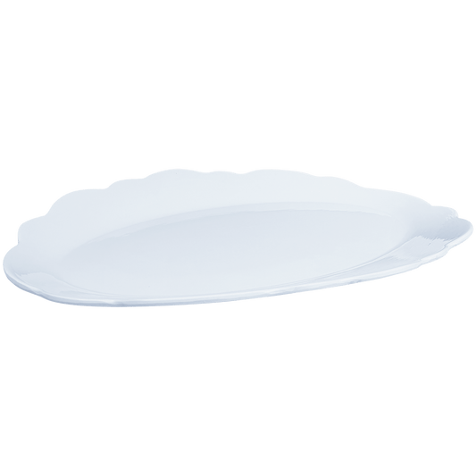 Scalloped Serving Oval and Soup/Cereal Bowl Set of 2 - Bria Blair Creative
