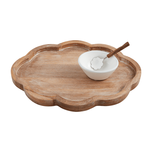 Scalloped Tray Serving Set - Bria Blair Creative