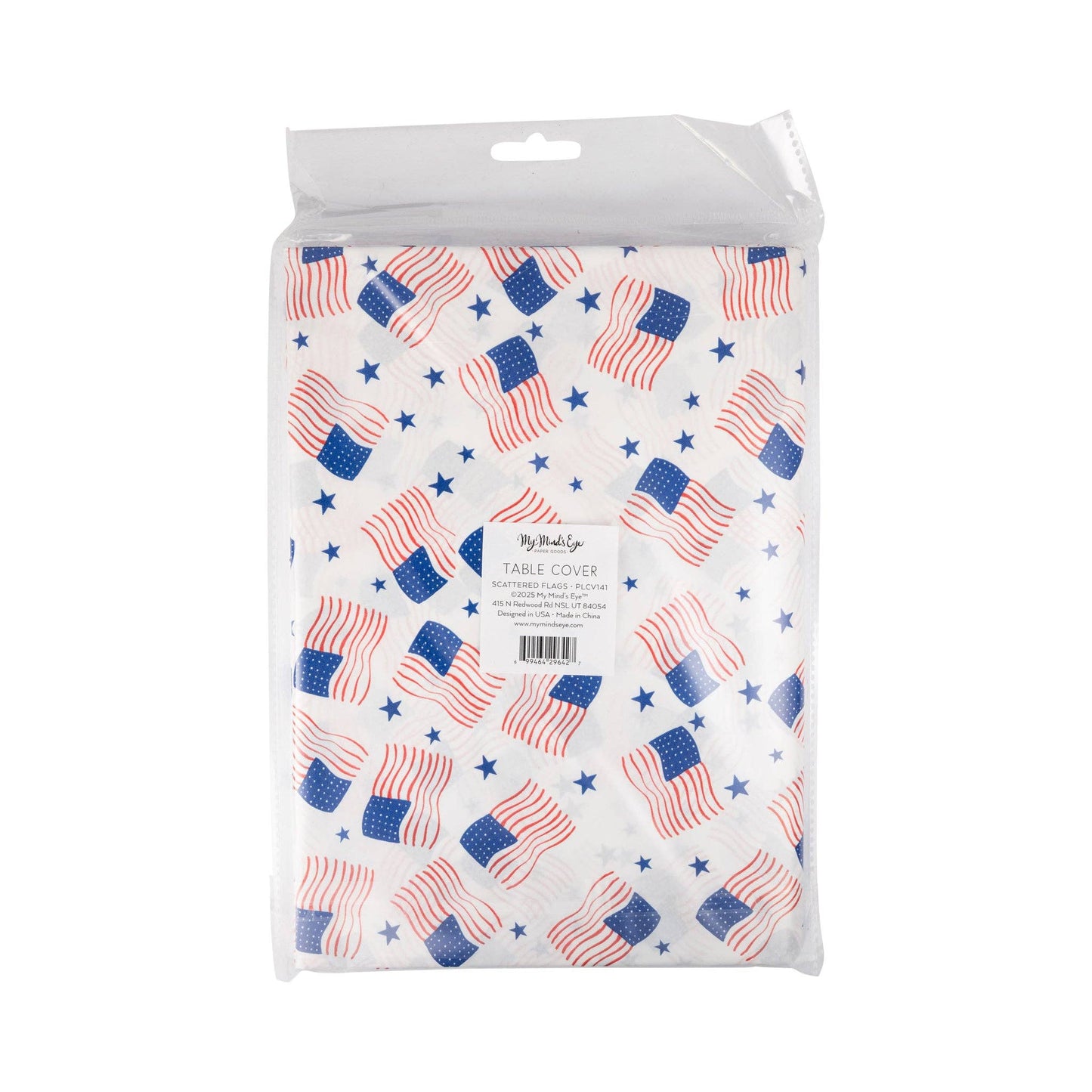 Scattered Flags Paper Table Cover - Bria Blair Creative