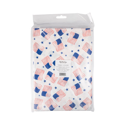 Scattered Flags Paper Table Cover - Bria Blair Creative