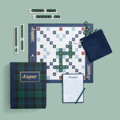 Scrabble Holiday Bookshelf Edition - Bria Blair Creative