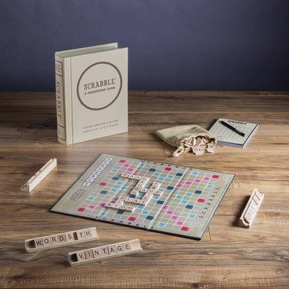 Scrabble Vintage Bookshelf Edition - Bria Blair Creative