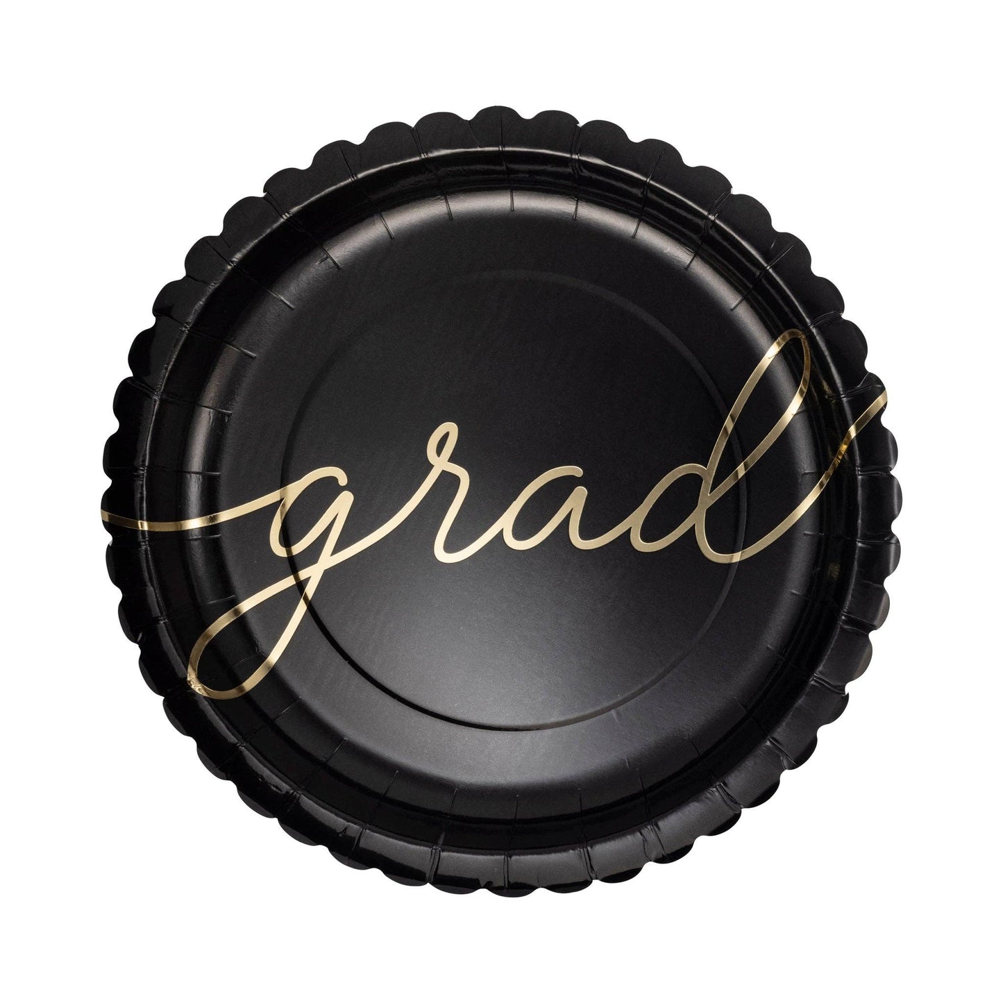 Script Graduate 10" Plate - Bria Blair Creative