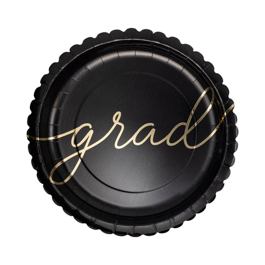 Script Graduate 10" Plate - Bria Blair Creative