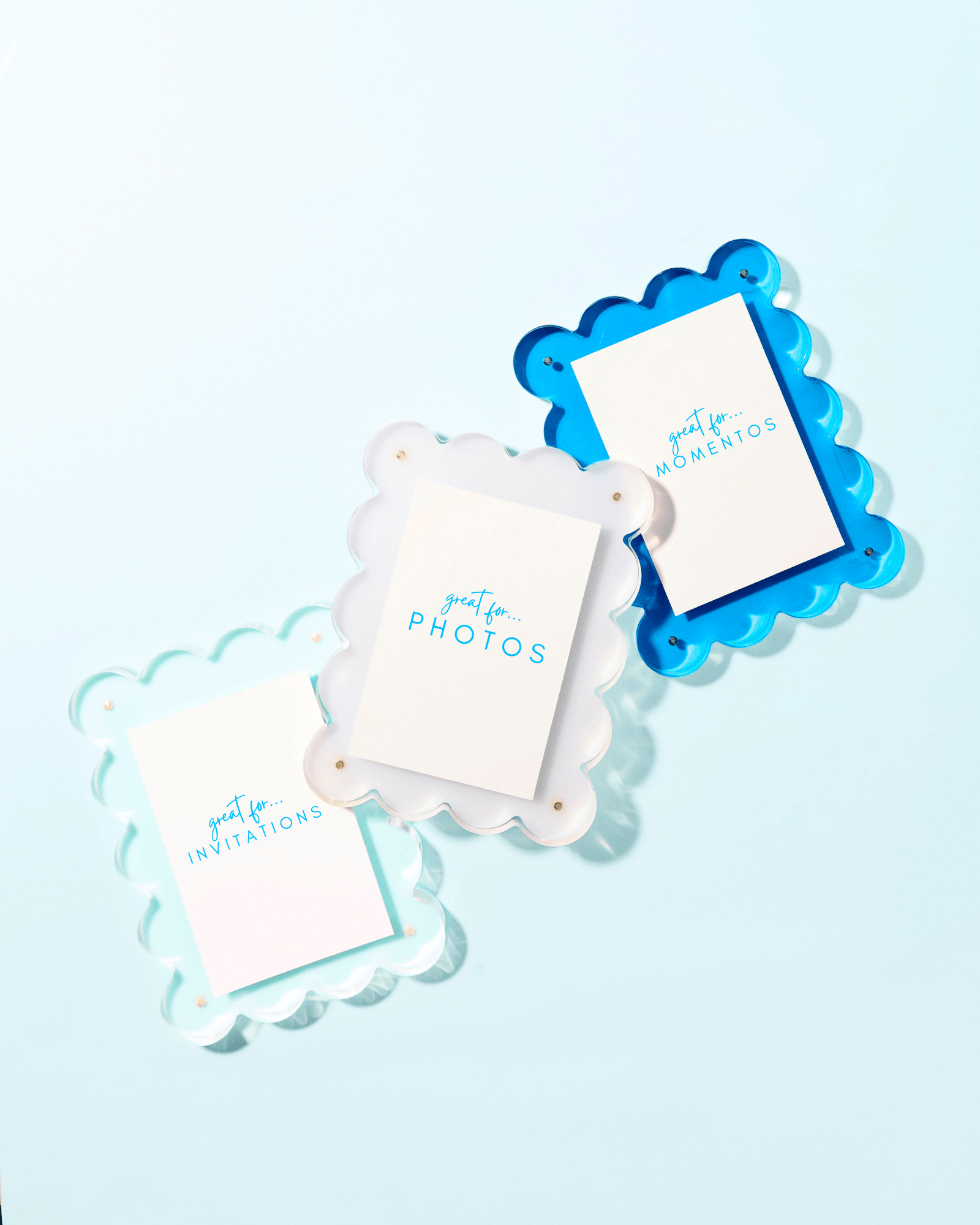 Seafoam Acrylic Picture Frame - Bria Blair Creative