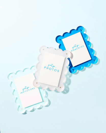 Seafoam Acrylic Picture Frame - Bria Blair Creative