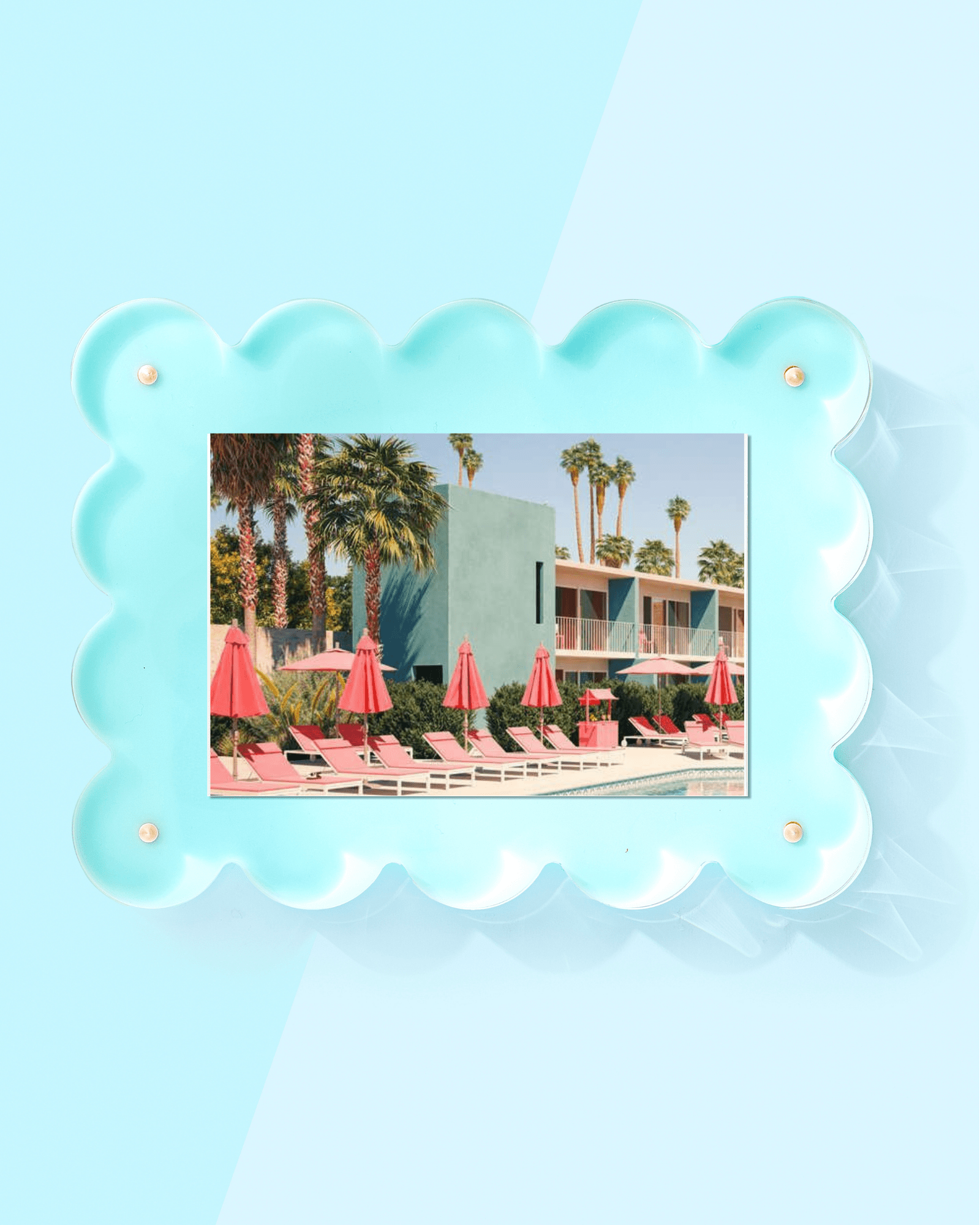 Seafoam Acrylic Picture Frame - Bria Blair Creative