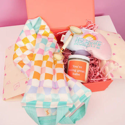 Selfie Care Kit - Carnival Checkers - Bria Blair Creative